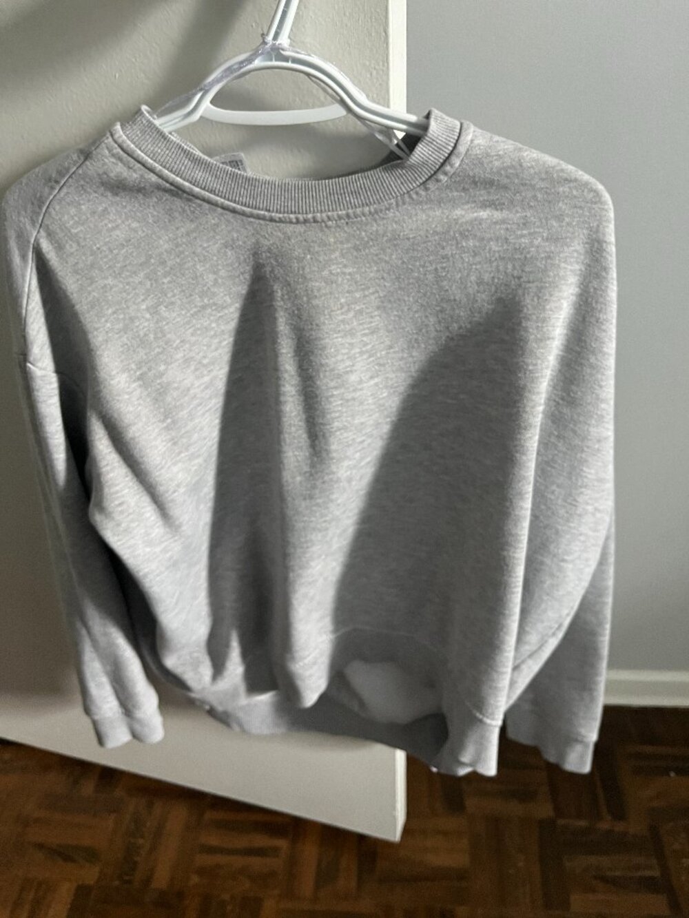 Oversized Grey Crewneck